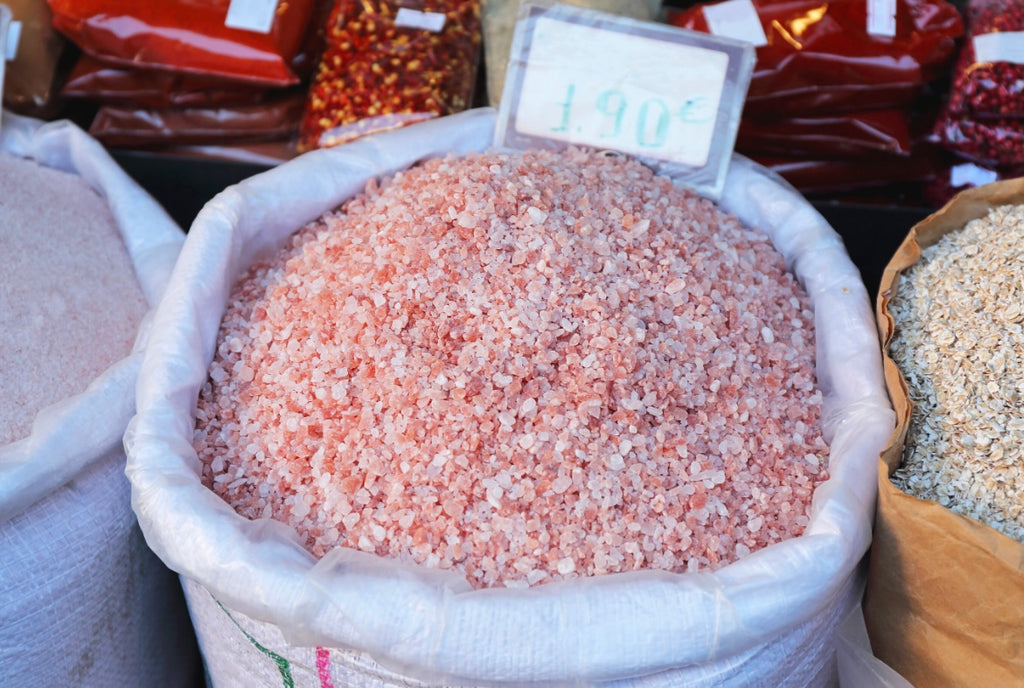 Himalayan Pink Salt & Round Disk Stone
