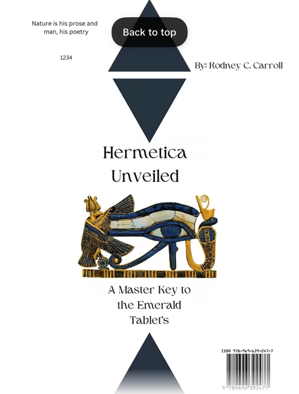 Hermetica Unveiled a Master Key to the Emerald Tablets