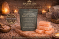 Kala Namak (Himalayan Black Salt) Blend & 1 Body Bar Massage Stone