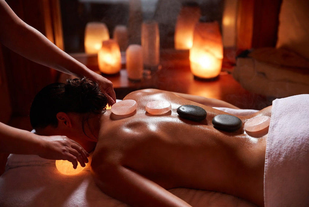 Ankerio Dead Sea Salt & Round Disk Stone